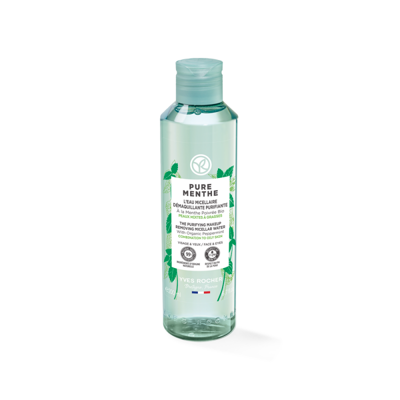 L'Eau Micellaire Démaquillante Purifiante Pure Menthe 200ml