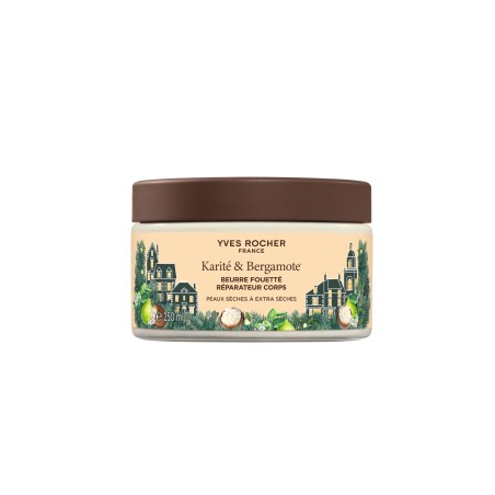 Beurre Fouette Karite & Bergamote pot 250ML