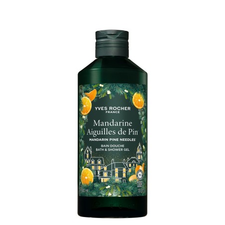 Bain Douche Mandarine Aiguilles de Pin flacon 400ML